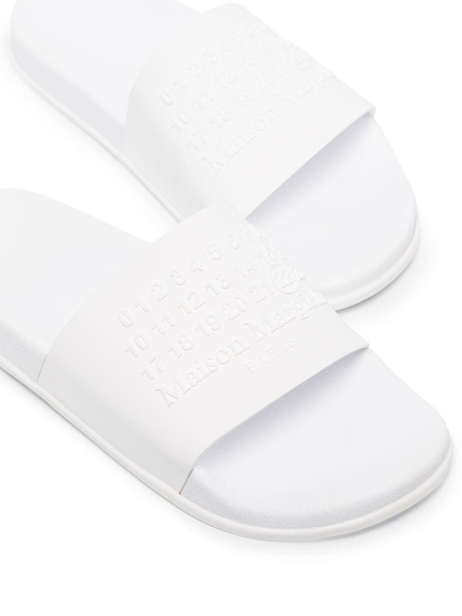 Mann Maison Margiela | Maison Margiela Dusch-Slides Mit Logopragung Farfetch