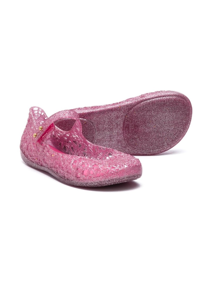 Kinder Mini Melissa | Glitzernde Ballerinas Von Mini Melissa Farfetch