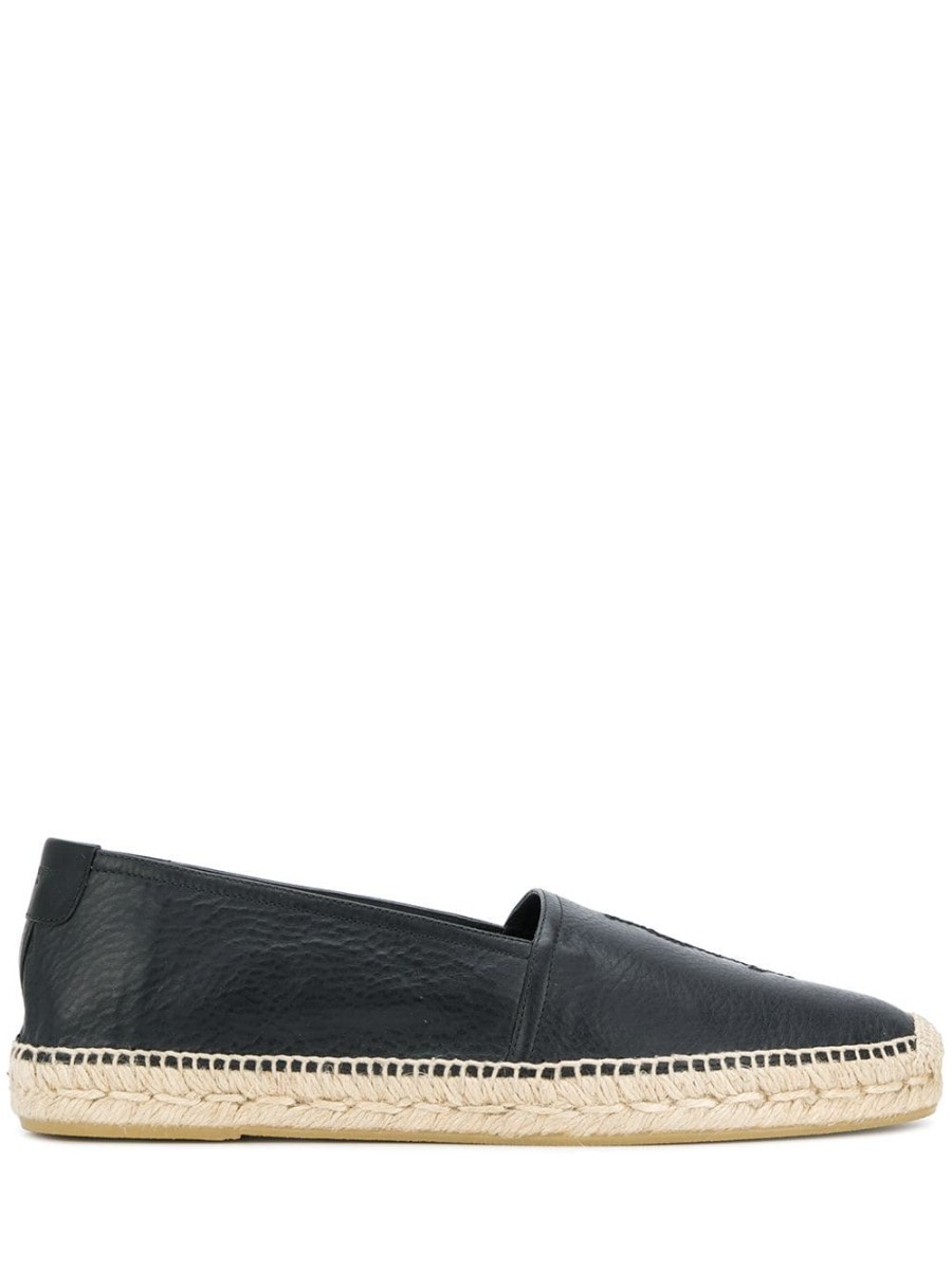 Mann Saint Laurent | Saint Laurent Espadrilles Mit Besticktem Monogramm Farfetch