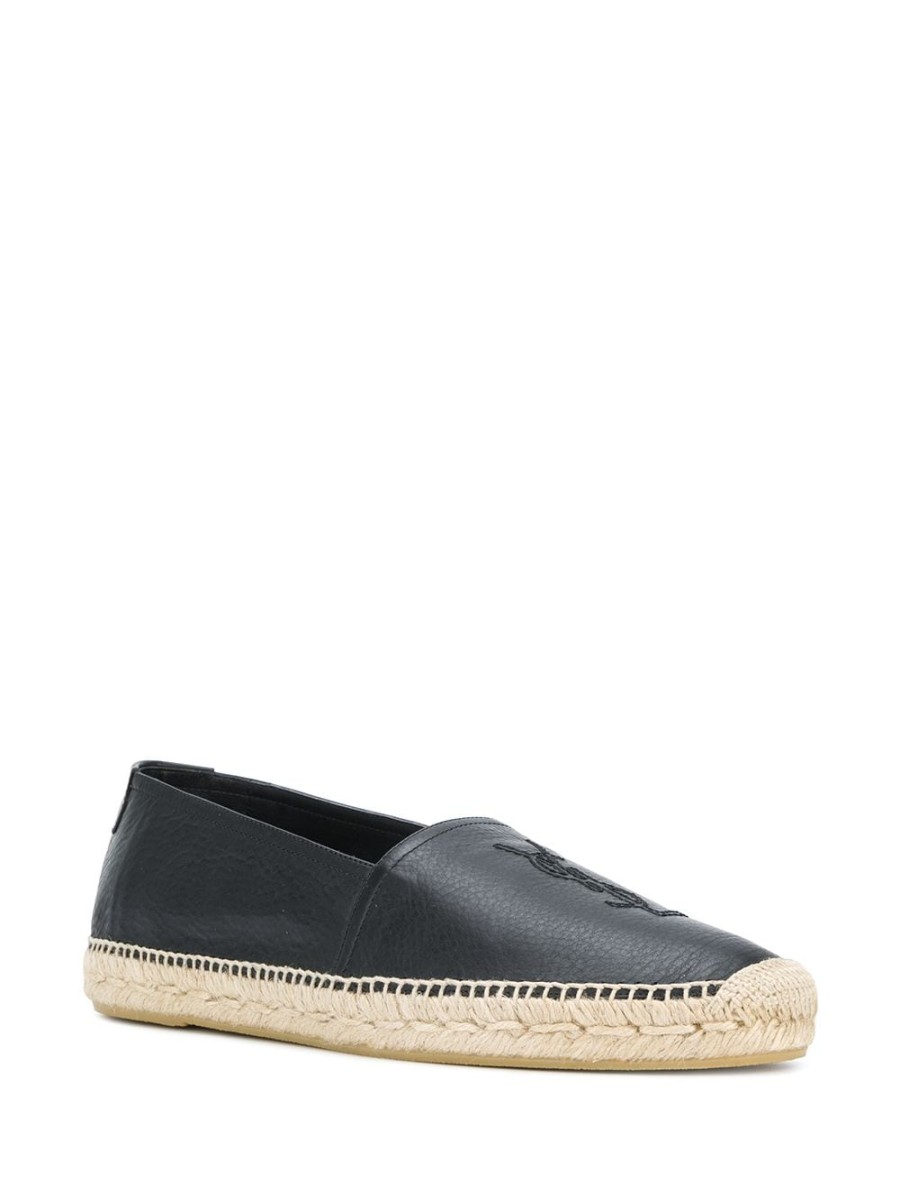 Mann Saint Laurent | Saint Laurent Espadrilles Mit Besticktem Monogramm Farfetch