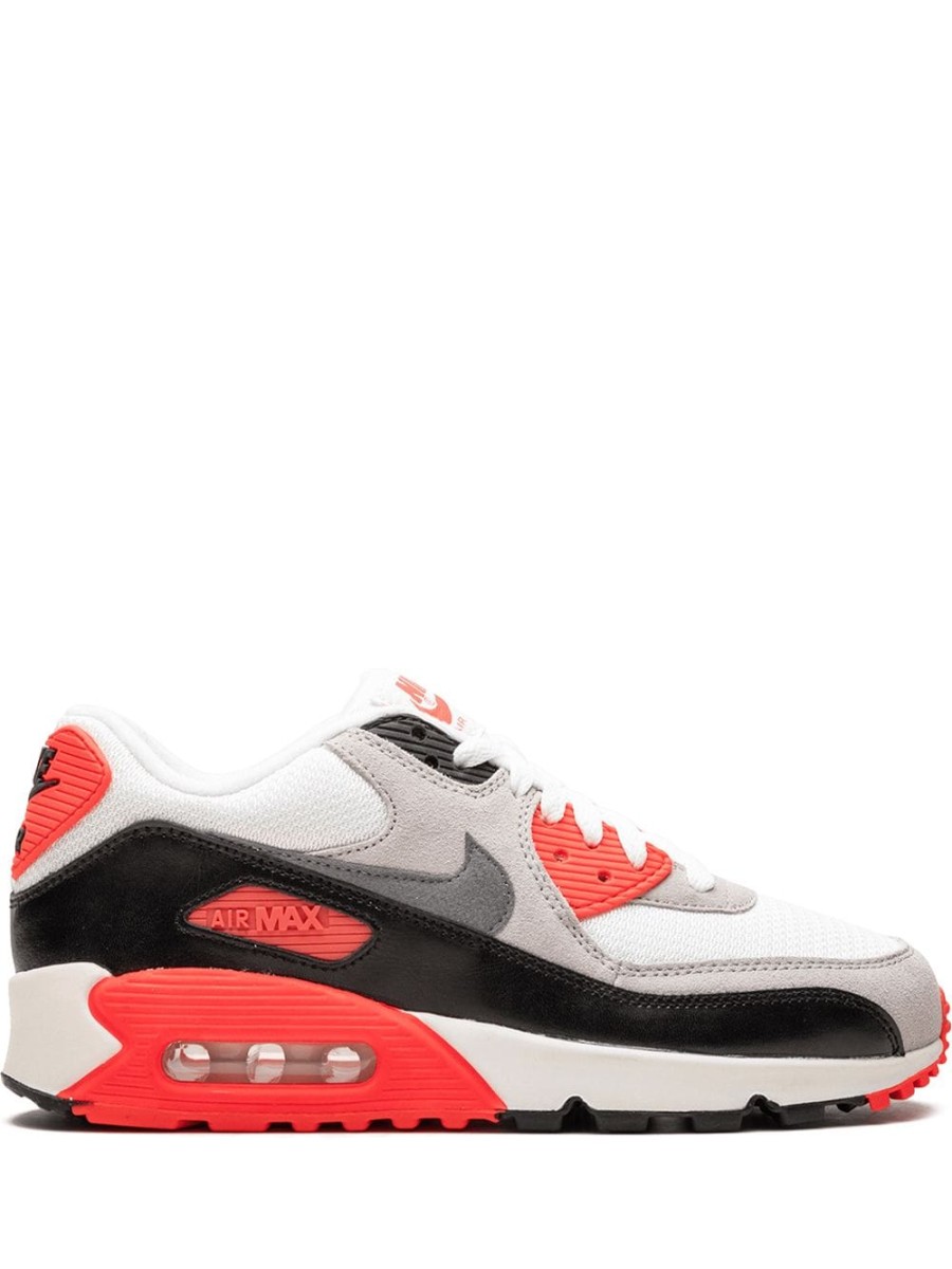 Kinder Nike Kids | Nike Kids Air Max 90 Prem Mesh „Infrared" Sneakers Farfetch