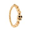 Mann Alexander McQueen | Alexander Mcqueen Totenkopf-Armband Mit Mehreren Perlen Farfetch