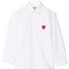 Kinder Comme Des Garçons Play Kids | Comme Des Garcons Play Kids Herz-Gesticktes Hemd - Farfetch