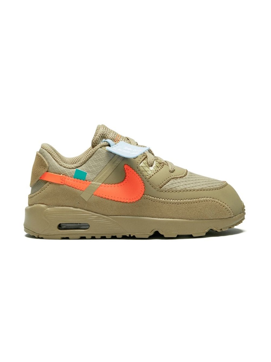 Kinder Nike Kids | Nike Kids X Off-White Air Max 90 Bt „Desert Ore" Sneakers Farfetch