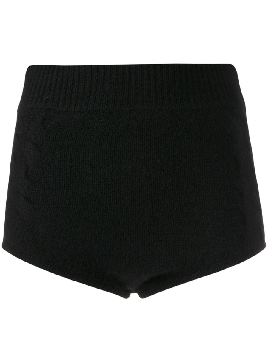 Frau Cashmere In Love | Cashmere In Love Mimie Strick-Slip-Shorts Farfetch