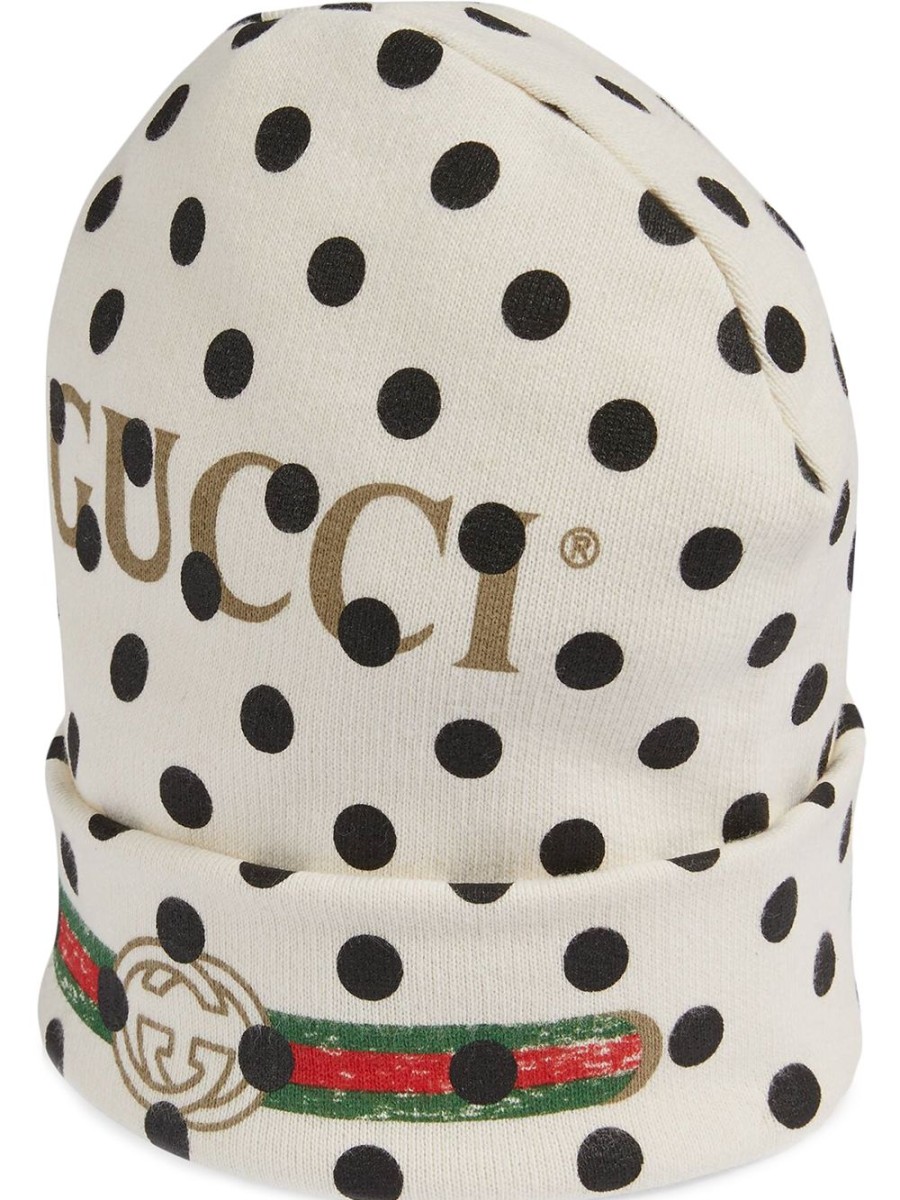 Kinder Gucci Kids | Gucci Kinder-Feinstrickmutze Mit Logo-Print - Farfetch