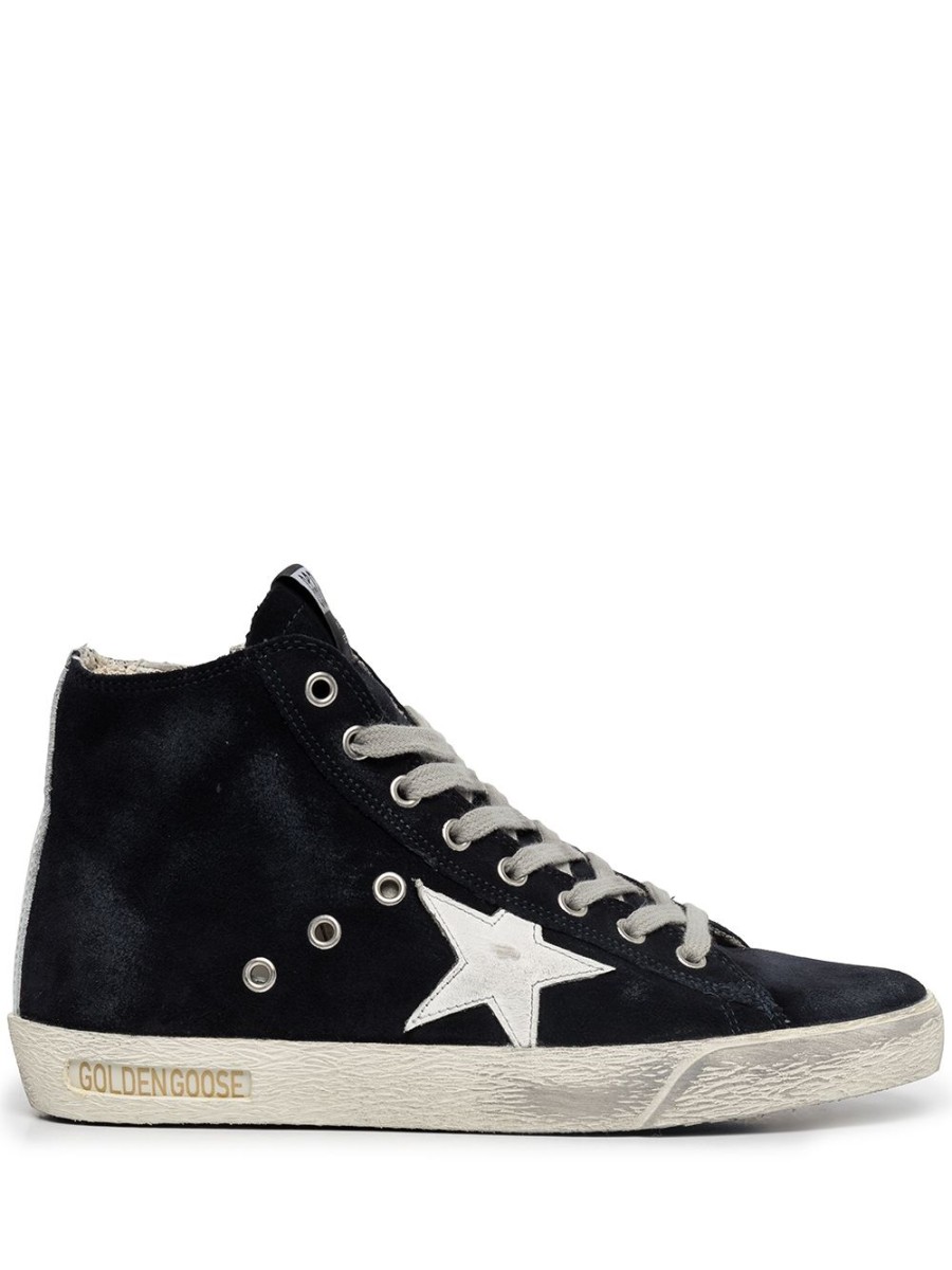 Frau Golden Goose | Golden Goose Francy High-Top-Sneaker Aus Wildleder - Farfetch