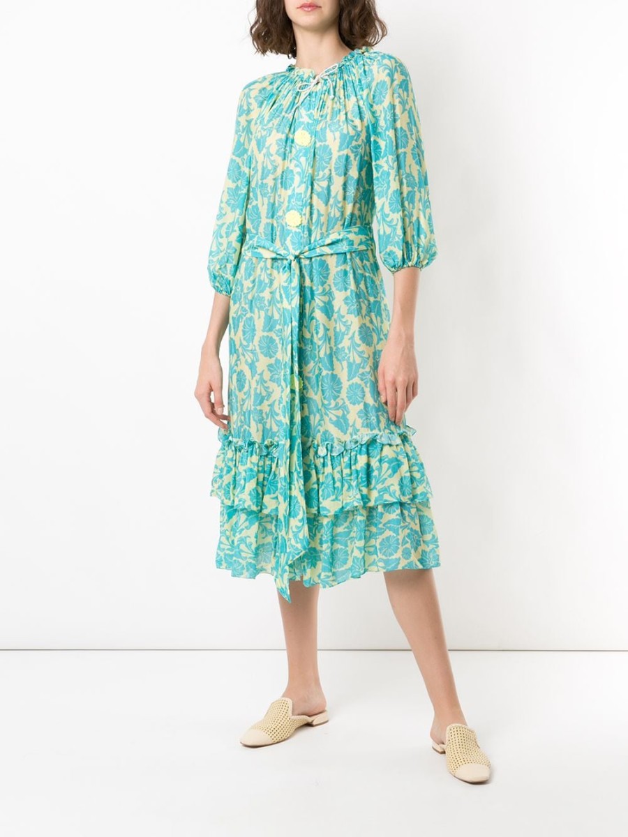 Frau Clube Bossa | Clube Bossa Valerie Midikleid Farfetch