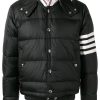 Mann Thom Browne | Thom Browne 4-Bar Matte Nylon Bomber Farfetch