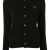 Frau Comme Des Garçons | Comme Des Garcons-Cardigan Mit Aufgesticktem Logo Und Knopfen Farfetch