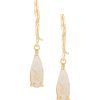 Frau Wouters & Hendrix | Wouters & Hendrix Reves De Reves Goldene Zweig-Ohrringe Farfetch