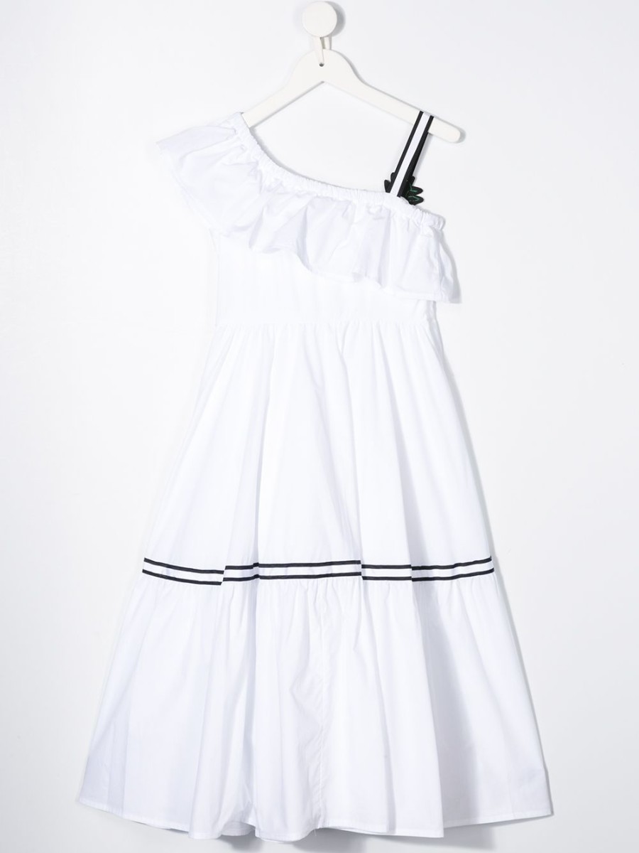 Kinder Monnalisa | Monnalisa One-Shoulder-Ananaskleid Farfetch