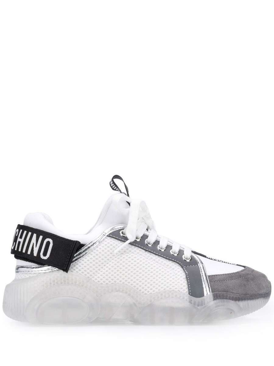 Frau Moschino | Moschino Teddy-Sneaker Mit Wildledereinsatz Farfetch