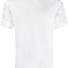 Mann Comme Des Garçons Pre-Owned | Comme Des Garcons Pre-Owned T-Shirt Mit Ruschenapplikationen Farfetch