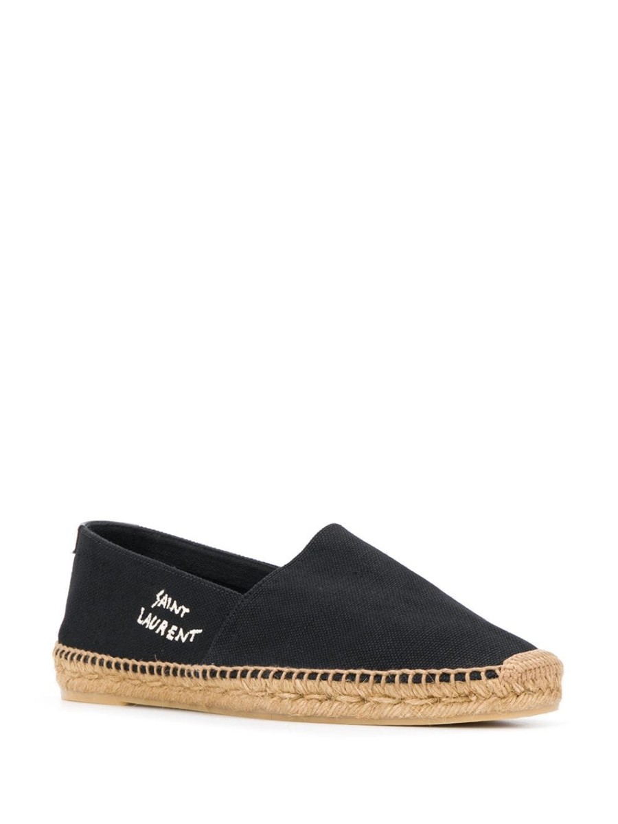 Mann Saint Laurent | Saint Laurent Espadrilles Mit Aufgesticktem Logo Farfetch