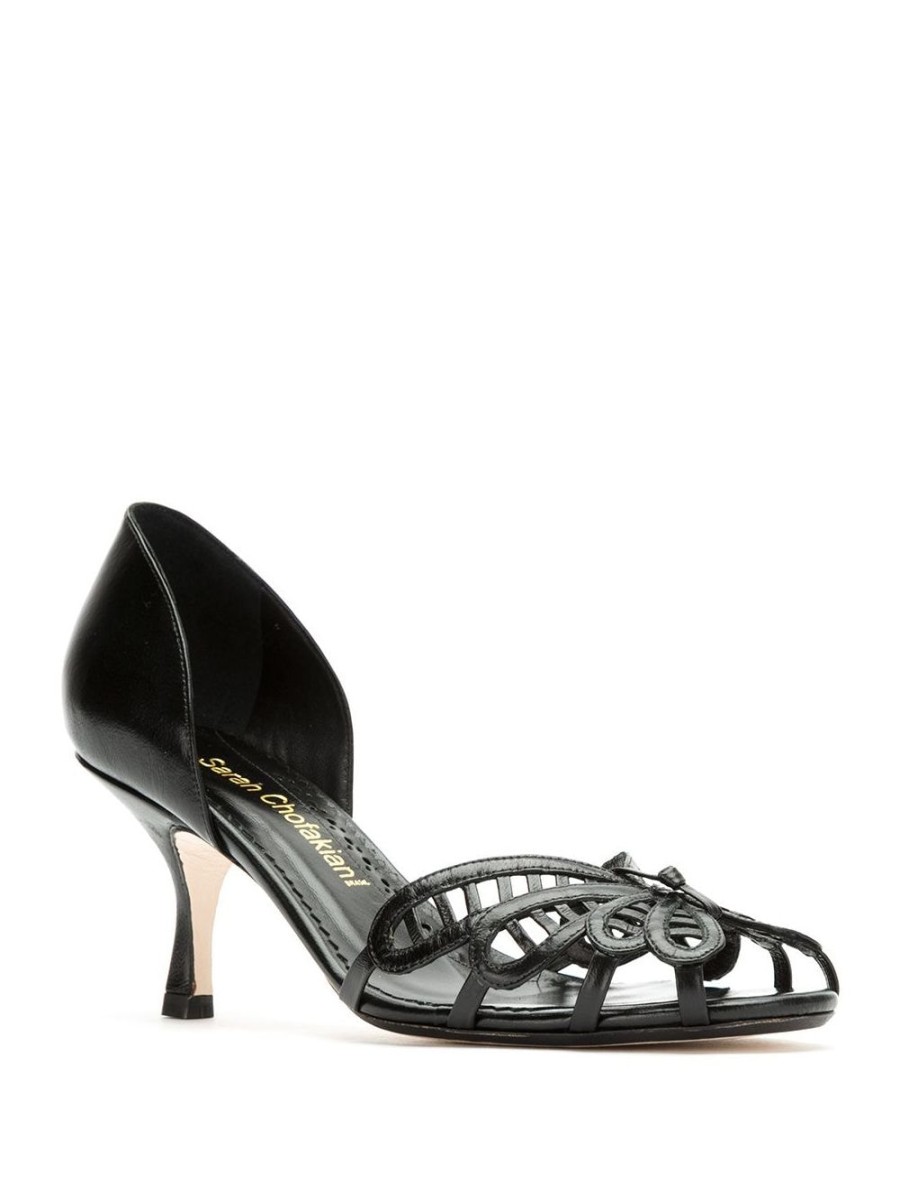 Frau Sarah Chofakian | Sarah Chofakian Ledersandalen Farfetch