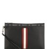 Mann Bally | Bally-Clutch Mit Reisverschluss Und Logoband Farfetch