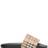 Mann Burberry | Burberry Furley Vintage Check-Slides - Farfetch