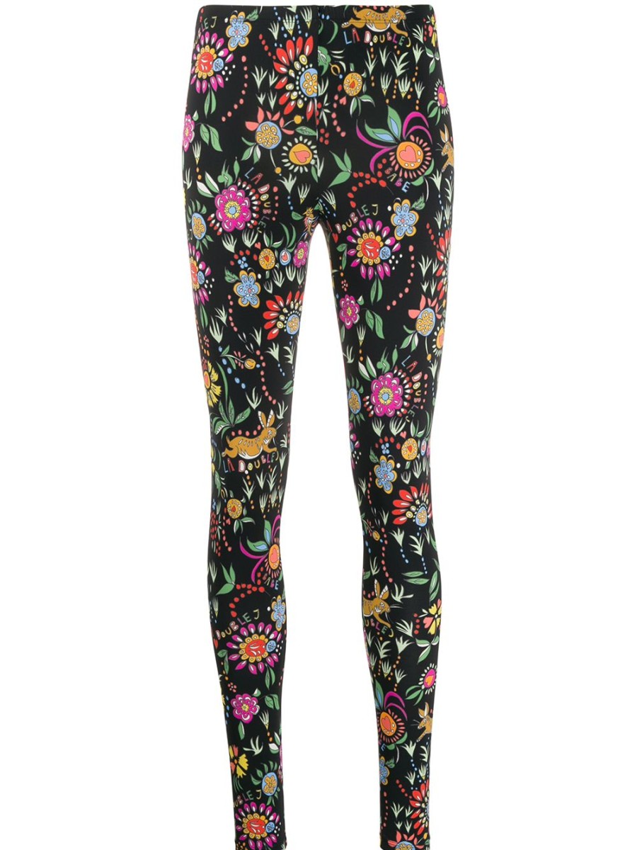 Frau La DoubleJ | La Doublej Leggings Mit Blumen-Multiprint Farfetch