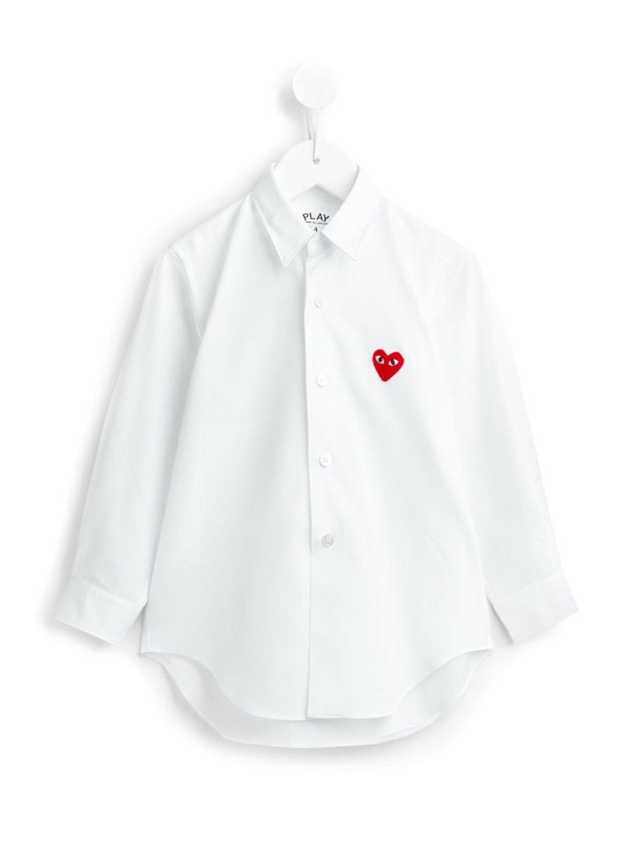 Kinder Comme Des Garçons Play Kids | Comme Des Garcons Play Kinder-Klassiker-Hemd Farfetch