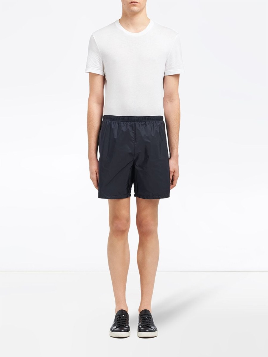 Mann Prada | Prada Nylon-Badehose Farfetch