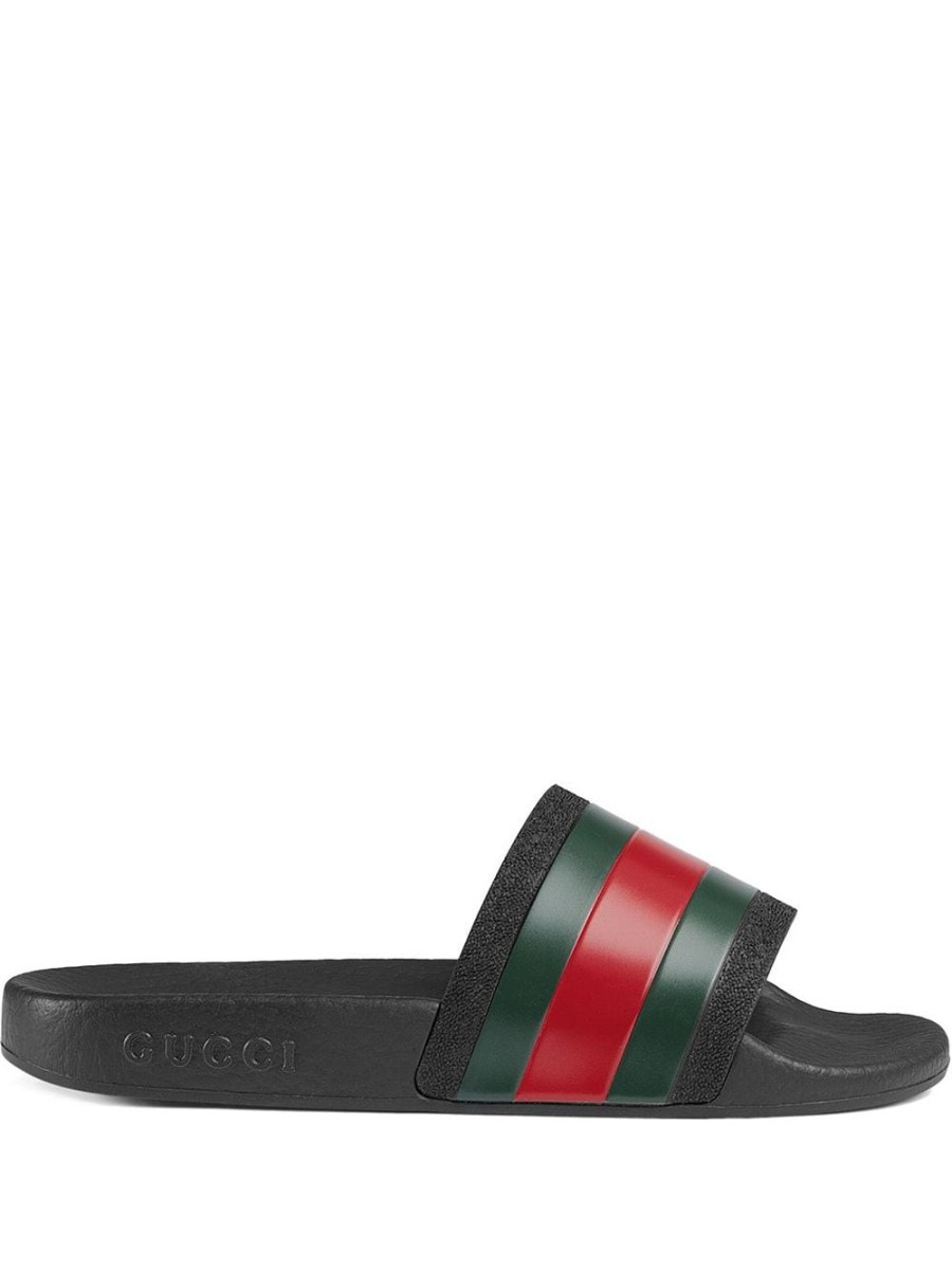 Kinder Gucci Kids | Gucci Web-Slides Fur Kinder Farfetch