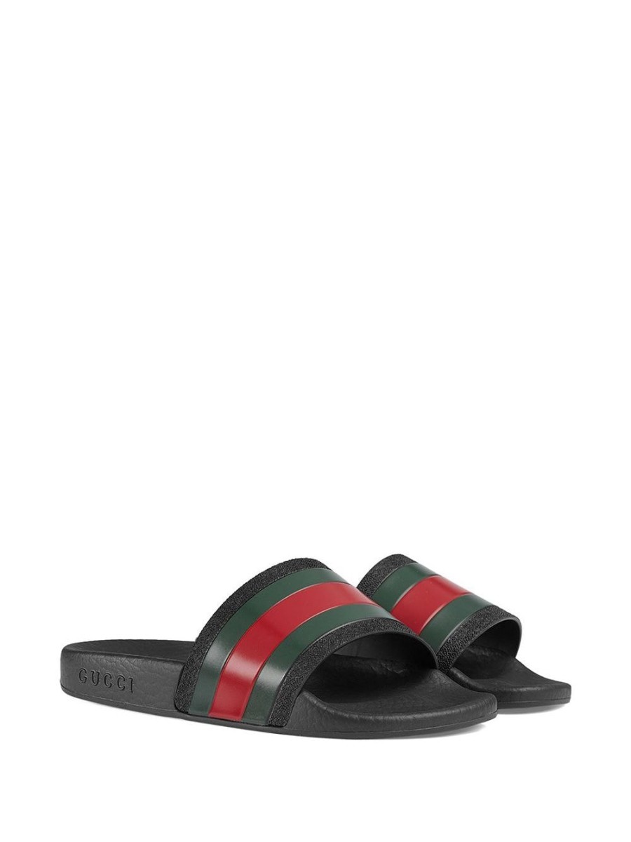 Kinder Gucci Kids | Gucci Web-Slides Fur Kinder Farfetch