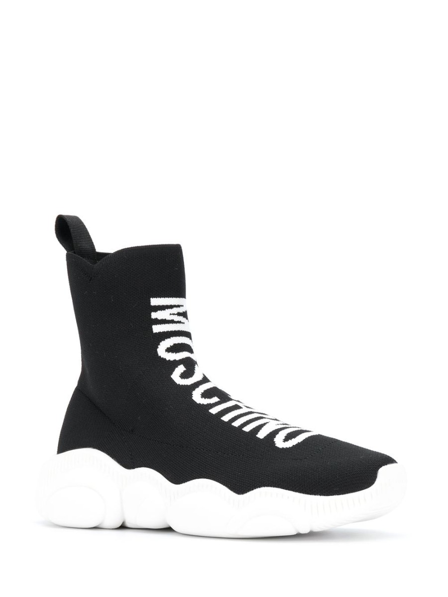 Frau Moschino | Moschino Teddy High-Top-Sneaker Farfetch