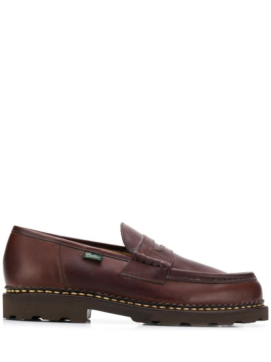 Mann Paraboot | Paraboot Reims Loafer Mit Niedrigem Absatz Farfetch