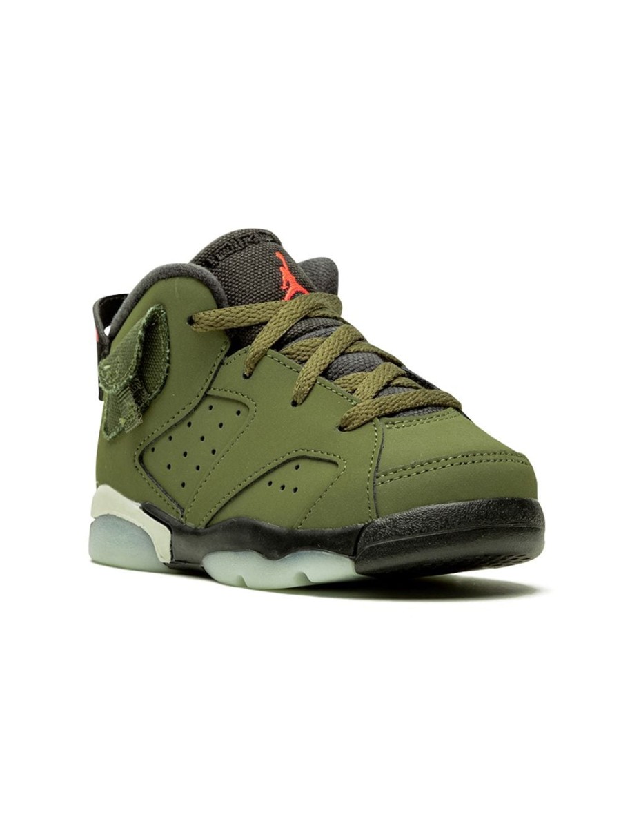 Kinder Jordan Kids | Jordan Kids X Travis Scott Air Jordan 6 „Cactus Jack" Sneakers Farfetch