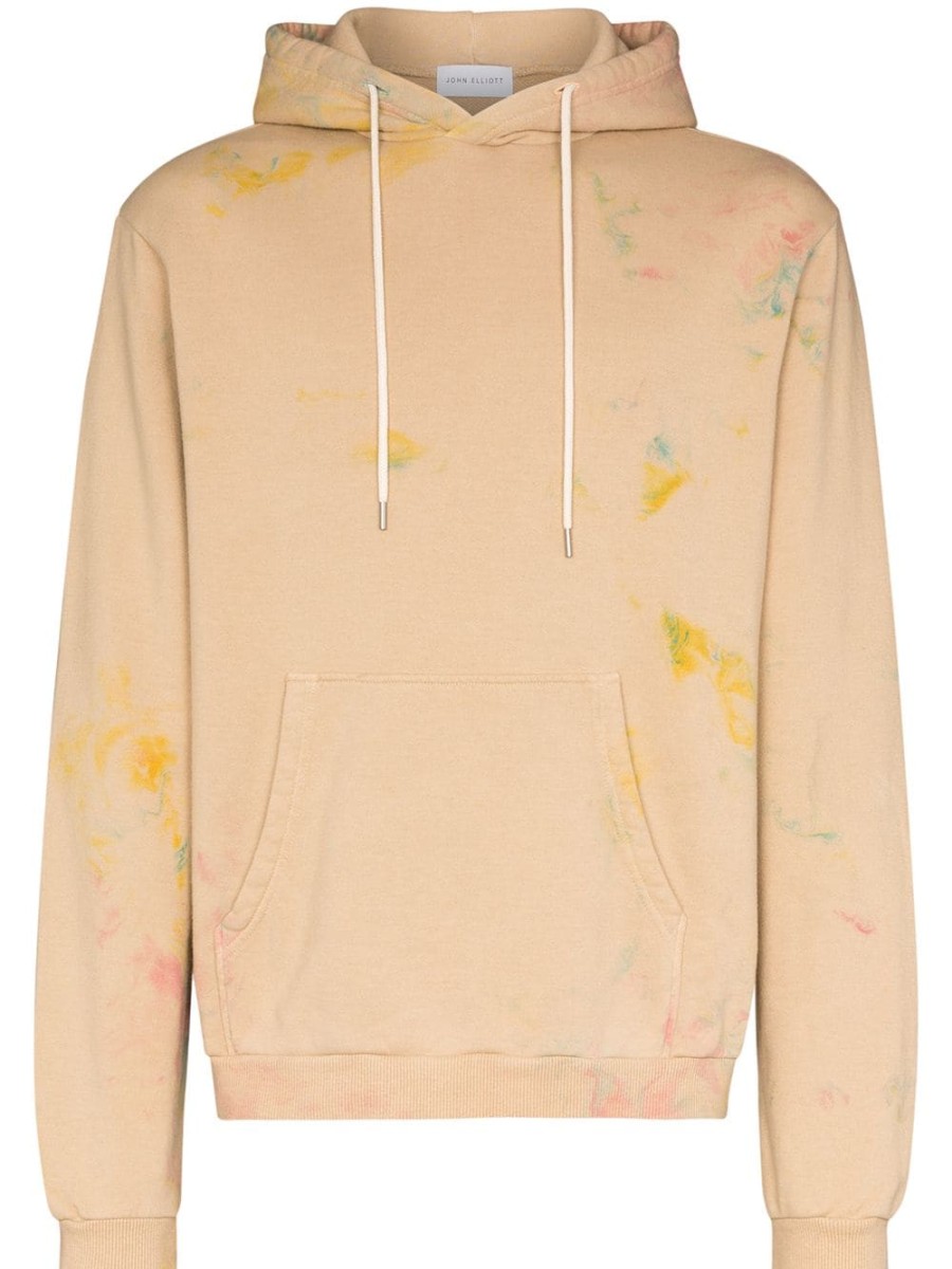 Mann John Elliott | John Elliott Kapuzenpullover Mit Batik-Print Farfetch