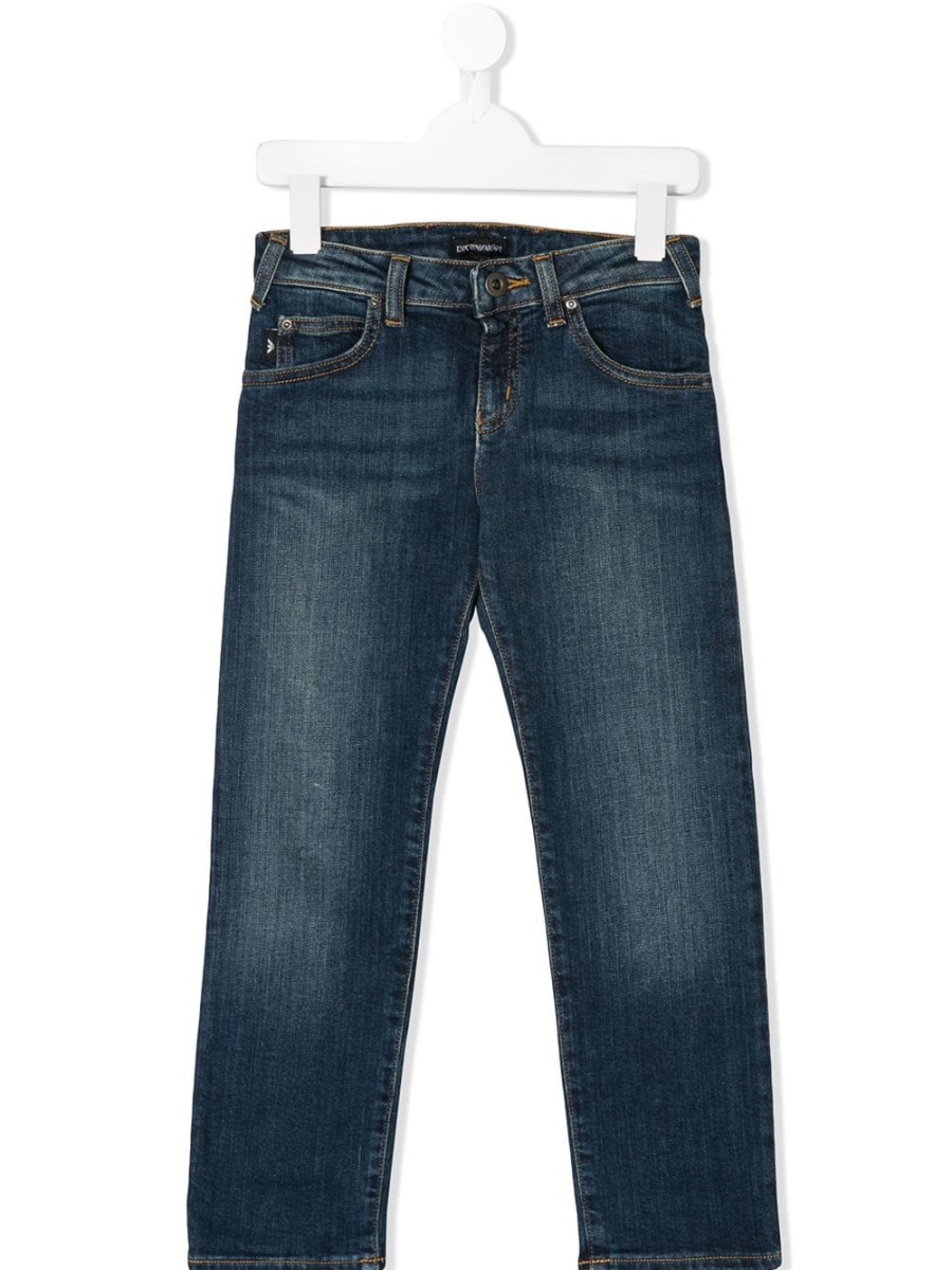 Kinder Emporio Armani Kids | Emporio Armani Kinder-Jeans Mit Geradem Bein Farfetch