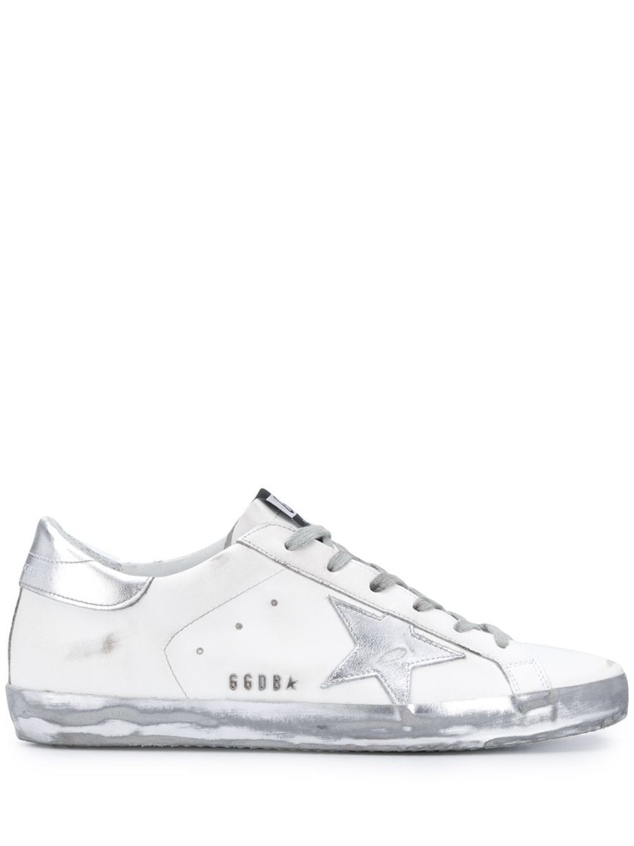 Frau Golden Goose | Golden Goose Super-Star Low-Top-Sneaker Farfetch