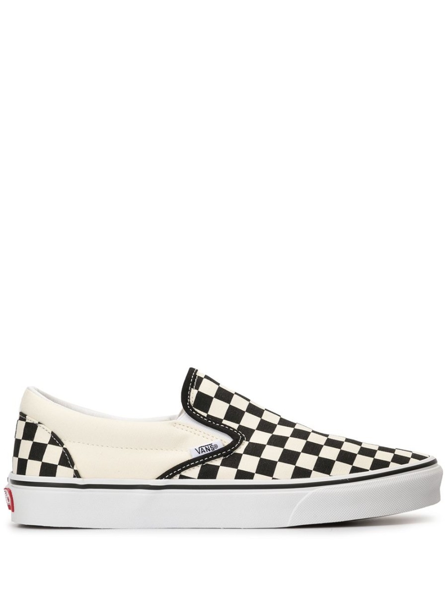 Mann Vans | Karierte Slip-On-Sneaker Von Vans Farfetch