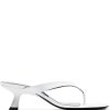 Frau Simon Miller | Simon Miller Beep 45 Tanga-Sandalen In Weis Farfetch