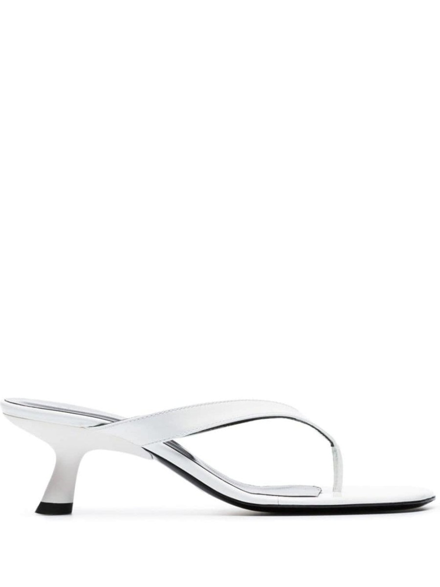 Frau Simon Miller | Simon Miller Beep 45 Tanga-Sandalen In Weis Farfetch