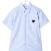 Kinder Comme Des Garçons Play Kids | Comme Des Garcons Play Kids Logo-Shirt Auf Der Brust - Farfetch