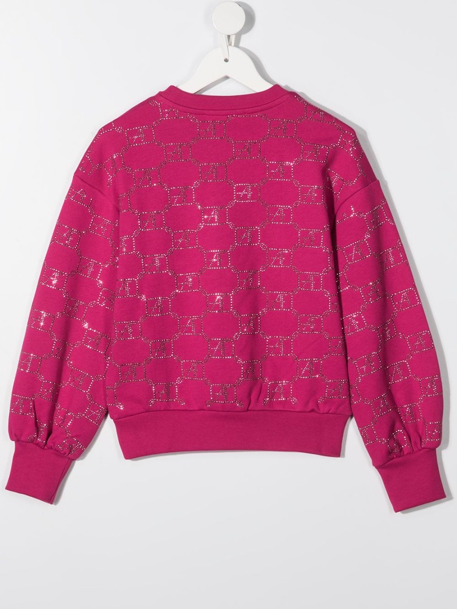 Kinder Alberta Ferretti Kids | Alberta Ferretti Kinder-Sweatshirt Mit Logo-Print Farfetch