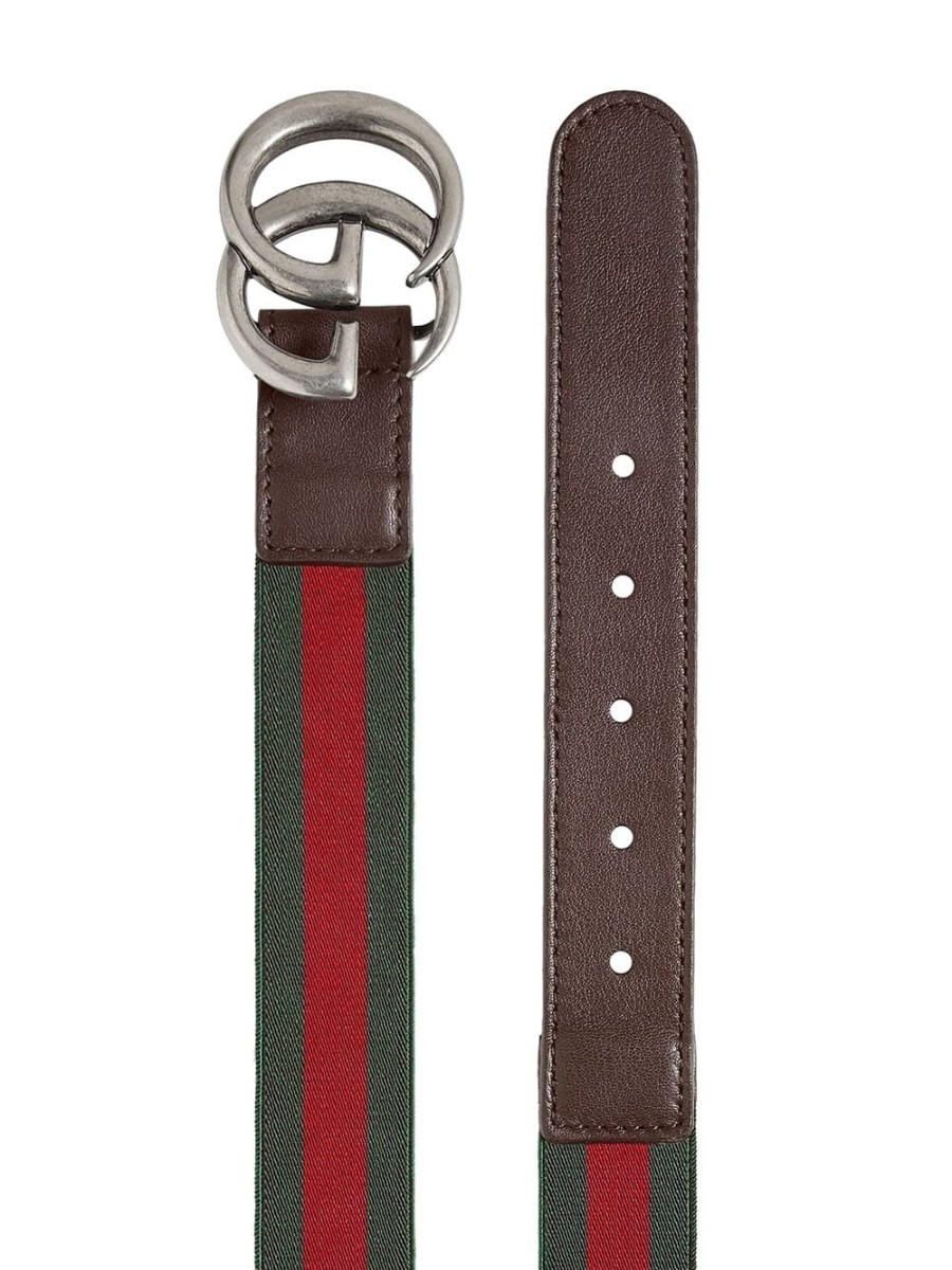 Kinder Gucci Kids | Gucci Kids Elastic Gg Web Belt - Farfetch