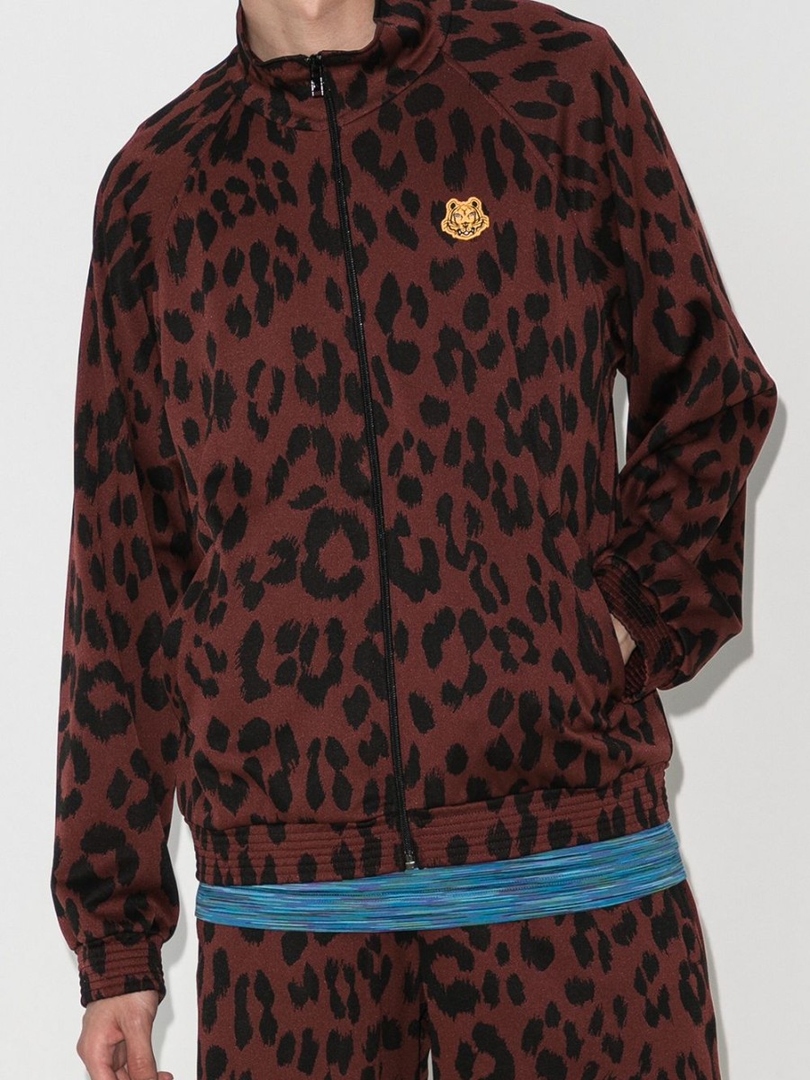 Mann Kenzo | Kenzo Trainingsjacke Mit Leopardenmuster Farfetch