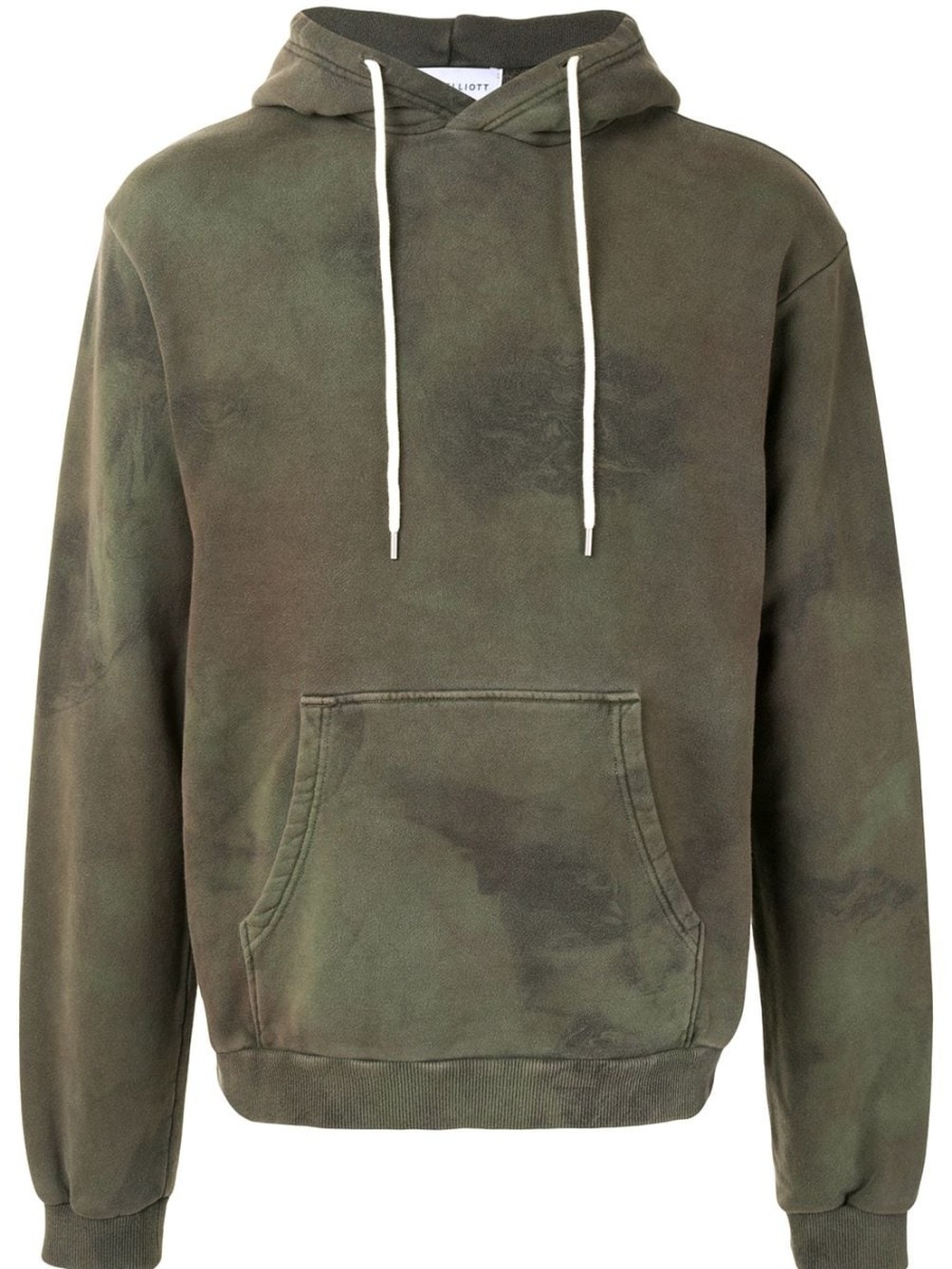 Mann John Elliott | John Elliott Kapuzenpullover Mit Verblasstem Batikmuster Farfetch