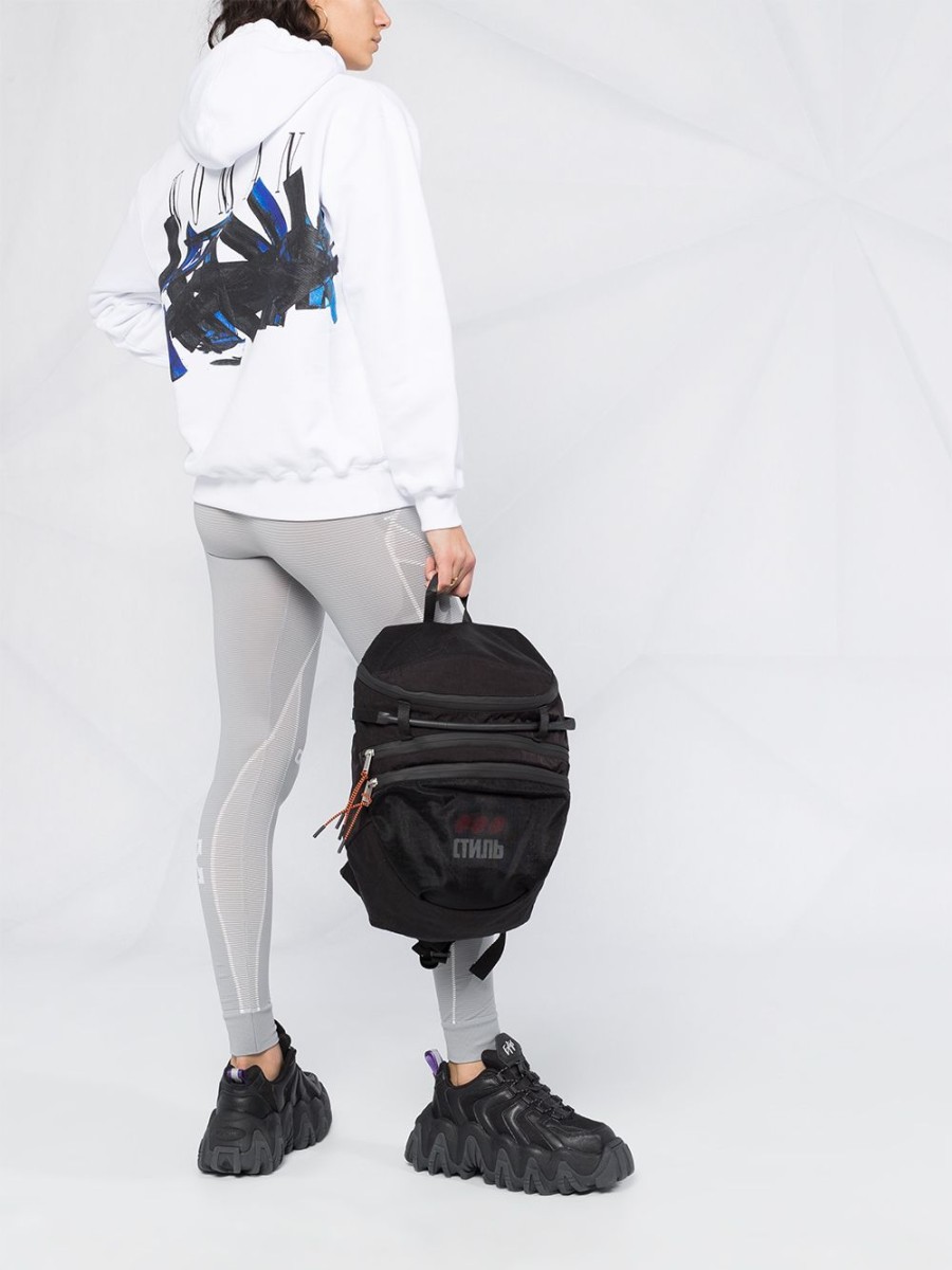 Frau Off-White | Off-White Kapuzenpullover Mit Grafischem Logo-Print Farfetch