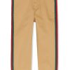 Kinder Gucci Kids | Gucci-Hose Mit Seitlichen Webstreifen Fur Kinder - Farfetch