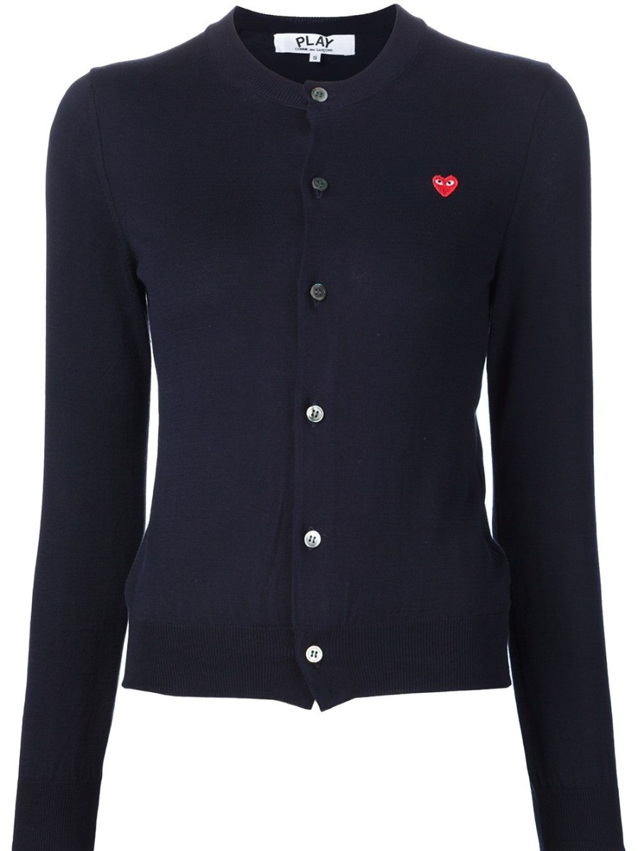 Frau Comme Des Garçons Play | Comme Des Garcons Play Mini-Herz-Cardigan Farfetch