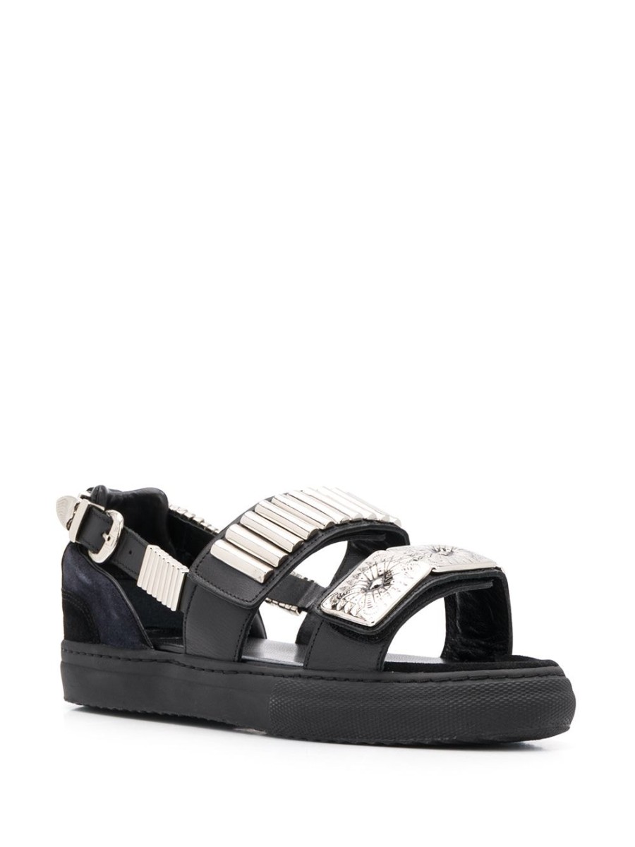 Frau Toga Pulla | Toga Pulla Sandalen Mit Gepragten Riemen Farfetch