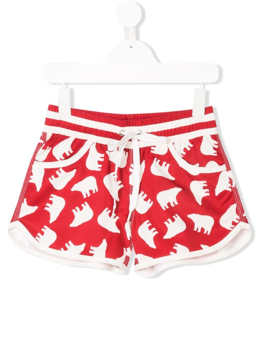 Kinder Perfect Moment Kids | Perfect Moment Resort-Shorts Mit Baren-Print Fur Kinder Farfetch