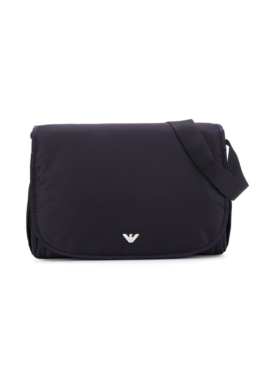 Kinder Emporio Armani Kids | Emporio Armani Kids Wickeltasche Mit Logo-Schild Farfetch