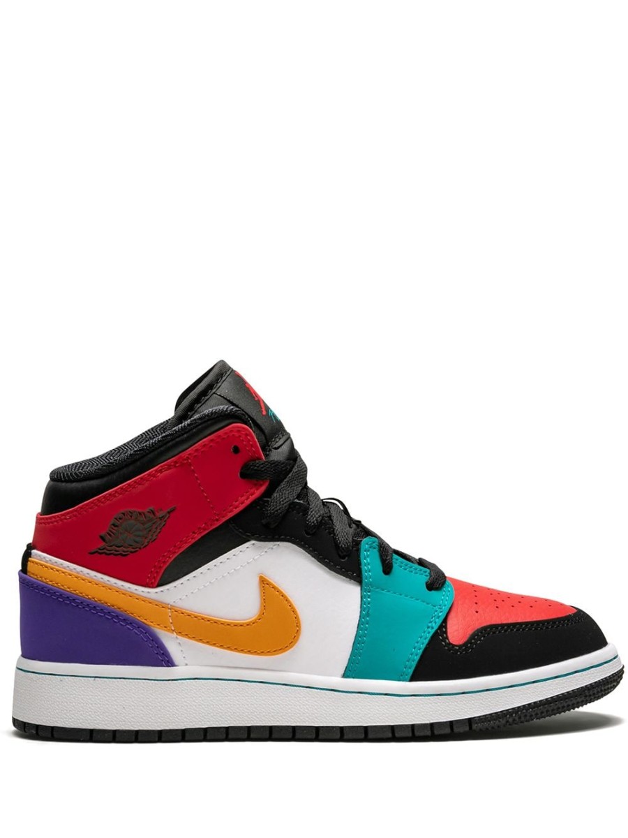 Kinder Jordan Kids | Jordan Kinder Air Jordan 1 Mid „Multicolor" Sneakers Farfetch