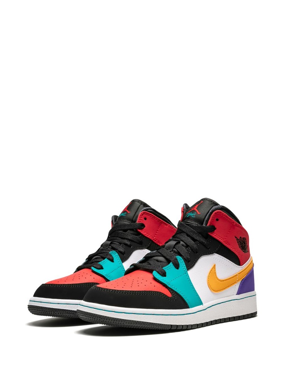 Kinder Jordan Kids | Jordan Kinder Air Jordan 1 Mid „Multicolor" Sneakers Farfetch