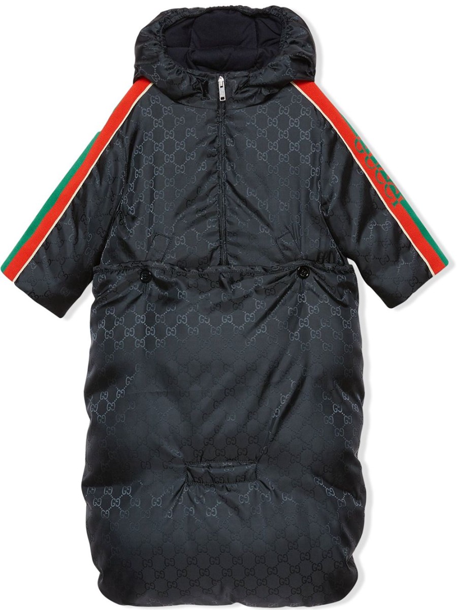 Kinder Gucci Kids | Wattierte Jacke Mit Supreme-Print Von Gucci Fur Kinder - Farfetch